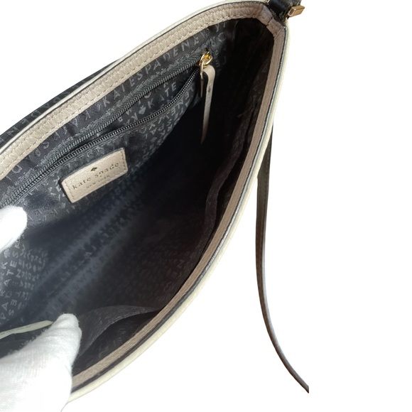 Kate Spade Taupe and Black Crossbody Bag - Picture 10 of 14